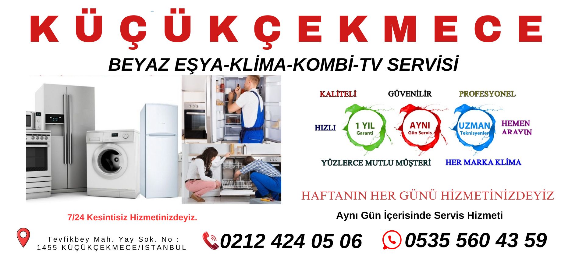 Küçük Çekmece Beyaz Eşya